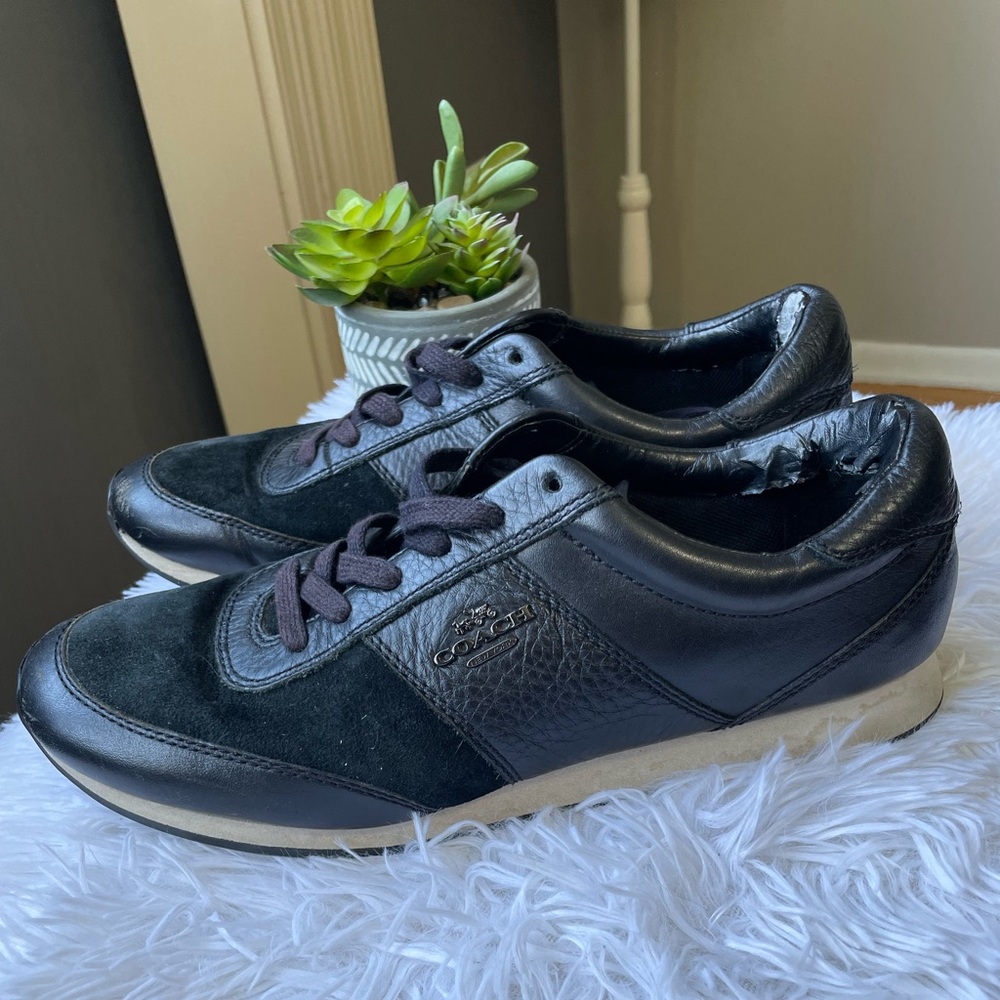 COACH Raylen Lace-Up Sneakers 🖤 - Picture 3 of 10
